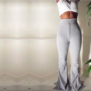 Hanifa CHASE “Sweatpants” in Heather Grey